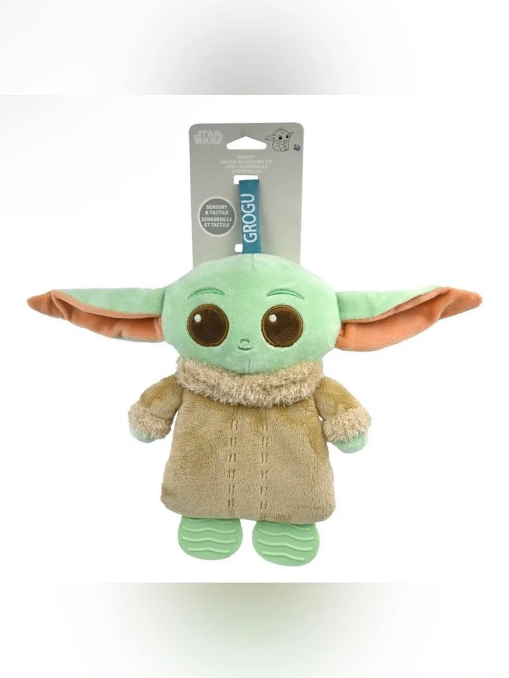 Star Wars Grogu Plush Sensory Teether Toy